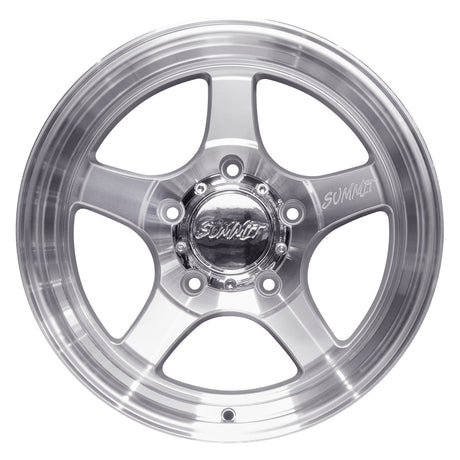 STRYKER / MACHINED SILVER / 17x9.0 +0 (5 LUG) - Roam Overland Outfitters