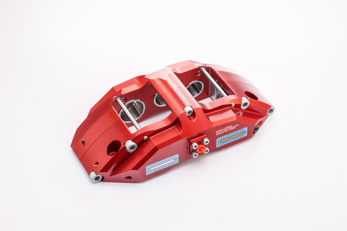 Ranger 2.3 Turbo 19-on Stage-1: 6 Piston Caliper & 13.7"  1-Piece Rotor Red - Roam Overland Outfitters