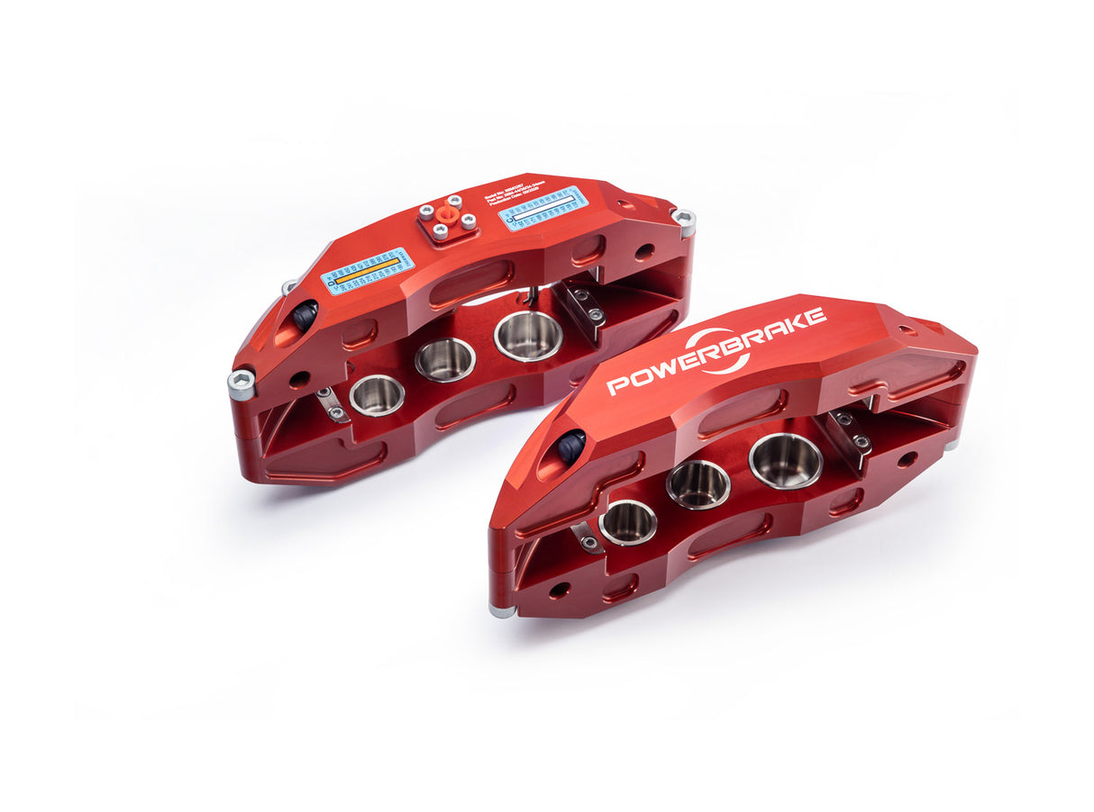 Ranger 2.3 Turbo 19-on Stage-1: 6 Piston Caliper & 13.7"  1-Piece Rotor Red - Roam Overland Outfitters