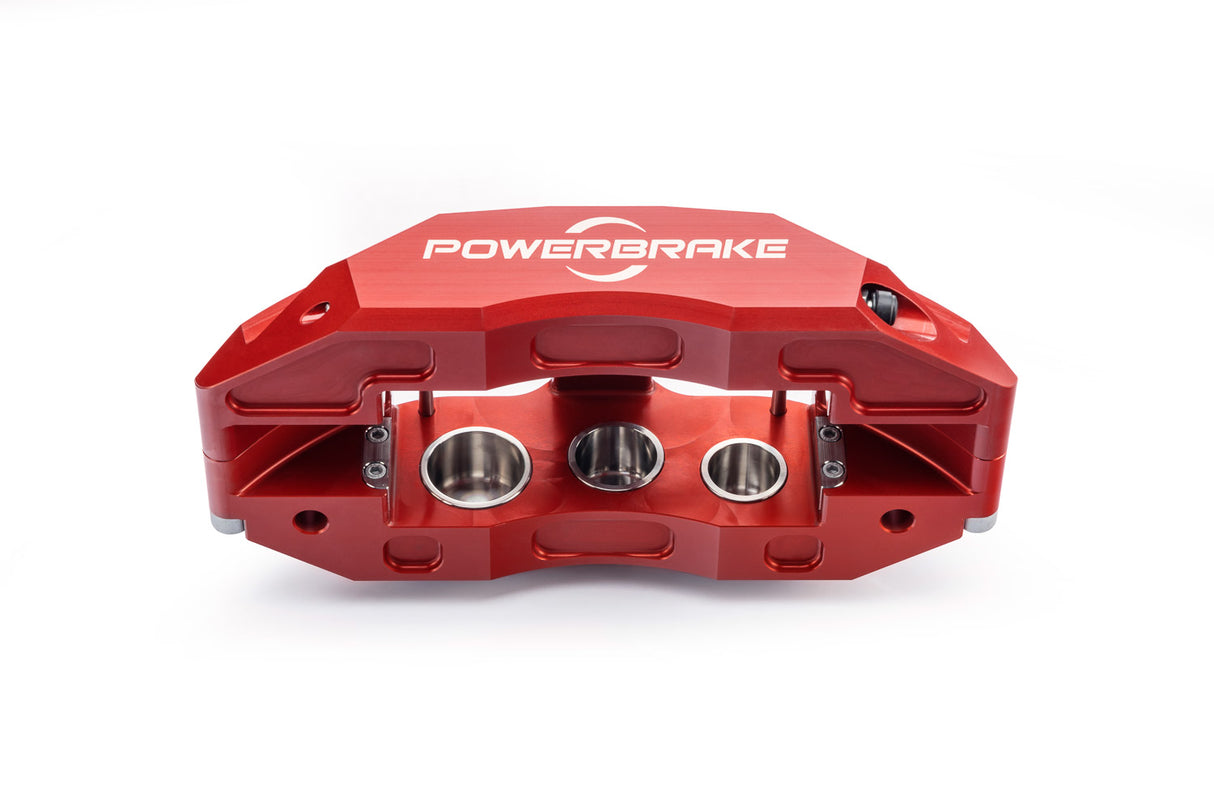 Bronco 2.3 (excl. Sport & Raptor models & excl. 2.7 models with E-booster) 21-on Stage-1: 6 Piston Caliper & 13.7"  1-Piece Rotor Red - Roam Overland Outfitters