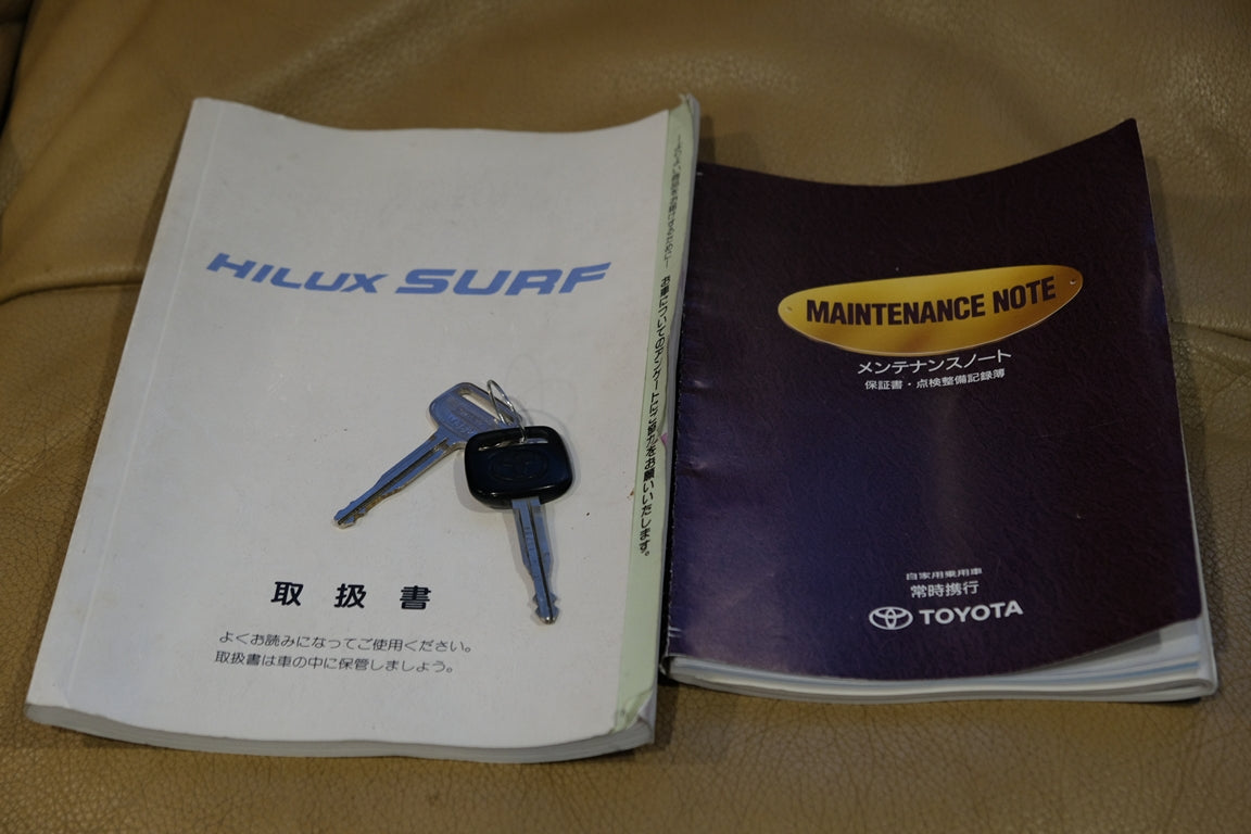 1996 Toyota Hilux Surf SSR-X Diesel Manual For Sale