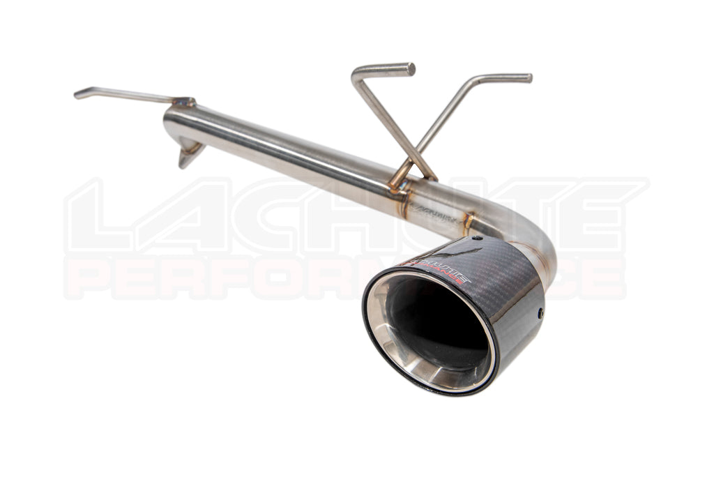 Lachute Performance muffler delete - 2013-2017 Subaru XV Crosstrek/2012-2016 Subaru Impreza Hatch - Carbon fiber tip - Roam Overland Outfitters