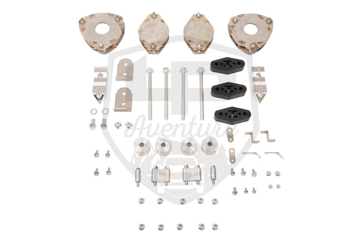 LP Aventure lift kit - Subaru Crosstrek 2018-2025/ Crosstrek Wilderness 2024+ - Roam Overland Outfitters