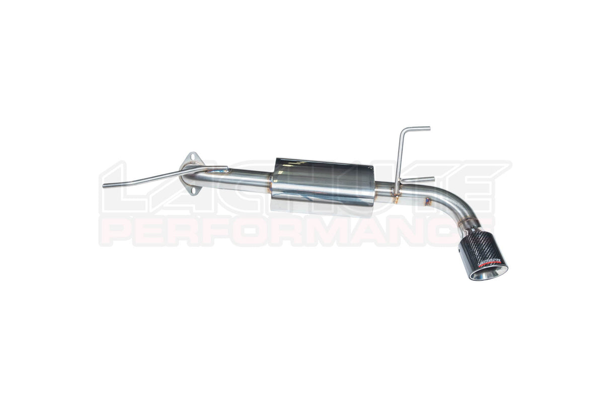 Lachute Performance Axle back - 2013-2017 Subaru XV Crosstrek/2012-2016 Subaru Impreza Hatch - Carbon fiber tip - Roam Overland Outfitters