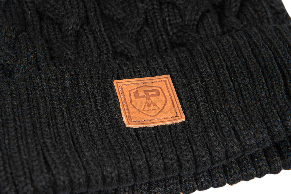 LP Aventure Tuque - Black - Acrylic - Pompom - Roam Overland Outfitters