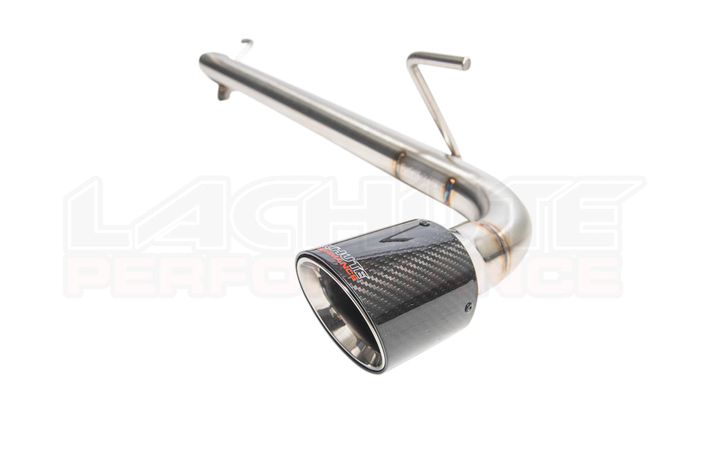 Lachute Performance muffler delete - 2018-2025 Subaru Crosstrek/ Crosstrek Wilderness 2024+ - Carbon fiber tip - Roam Overland Outfitters