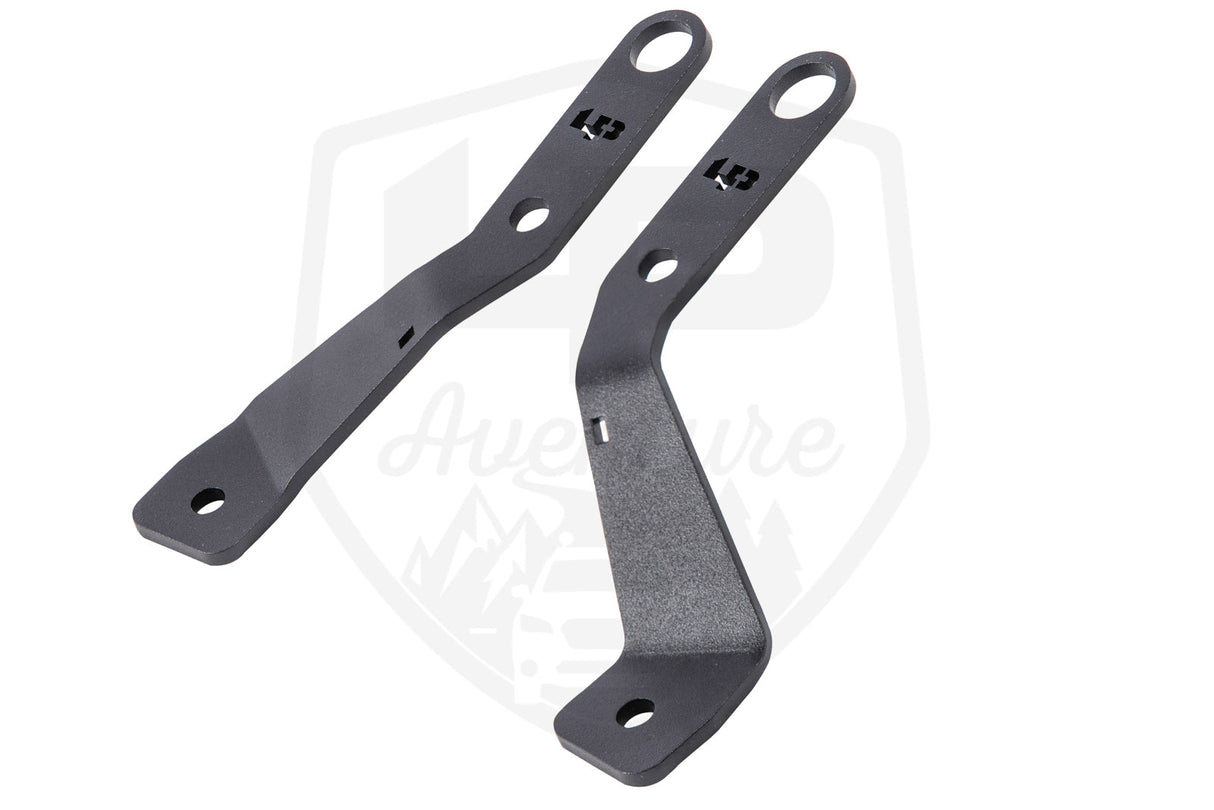LP Aventure - Hood light brackets (Pair) - 2019-2025 Toyota RAV4 - Roam Overland Outfitters