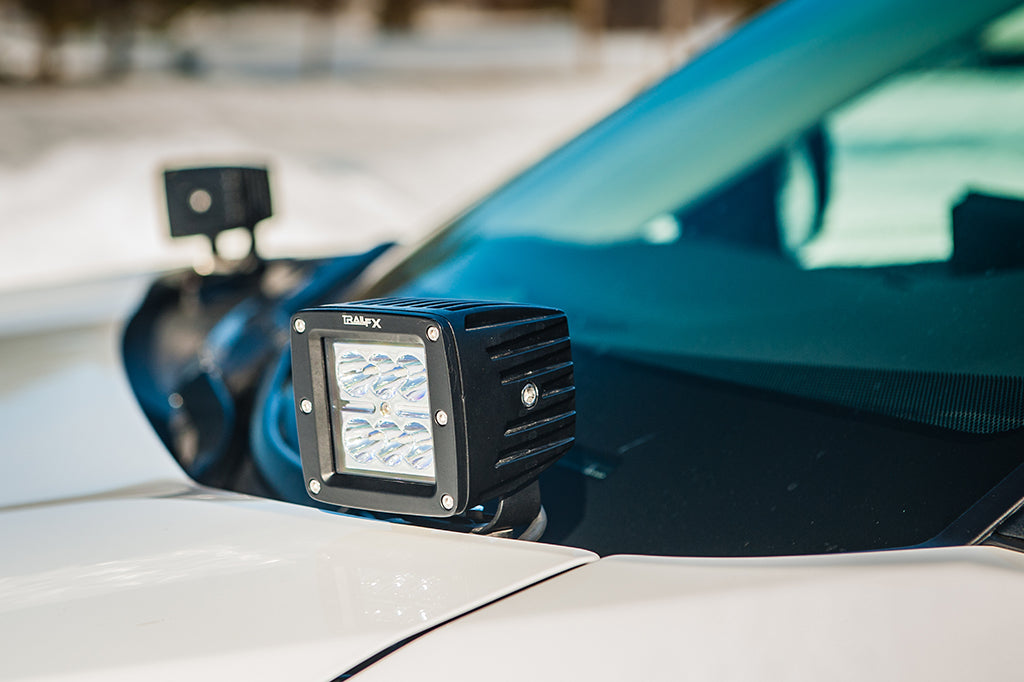 LP Aventure - Hood light brackets (Pair) - 2019-2025 Toyota RAV4 - Roam Overland Outfitters