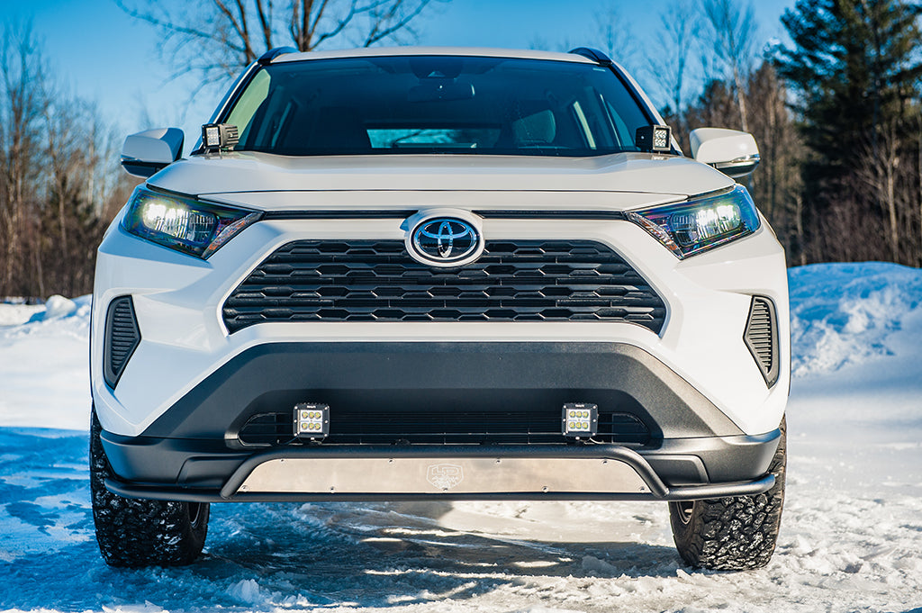 LP Aventure bumper guard (with front plate) - 2019-2025 Toyota RAV4 - Roam Overland Outfitters