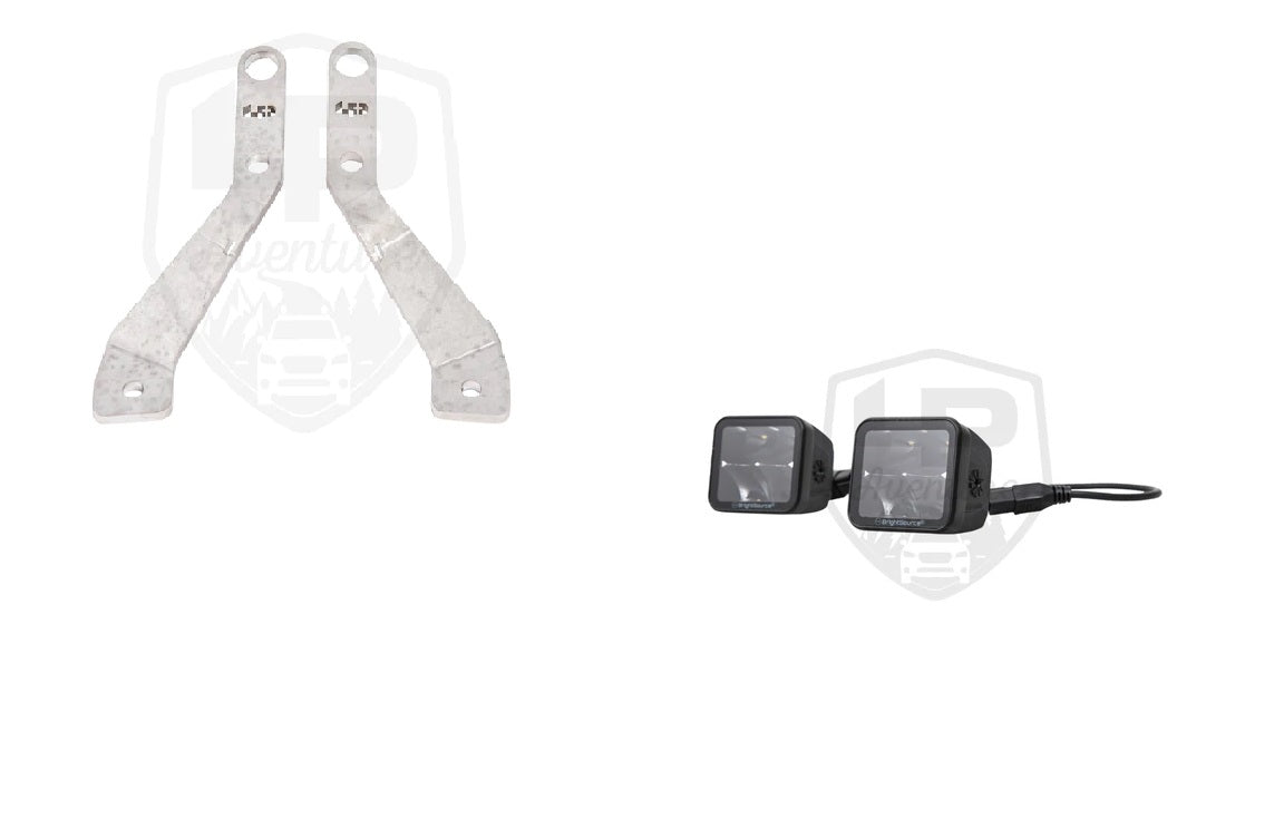 LP Aventure - Hood light brackets (Pair) - 2019-2025 Toyota RAV4 - Roam Overland Outfitters