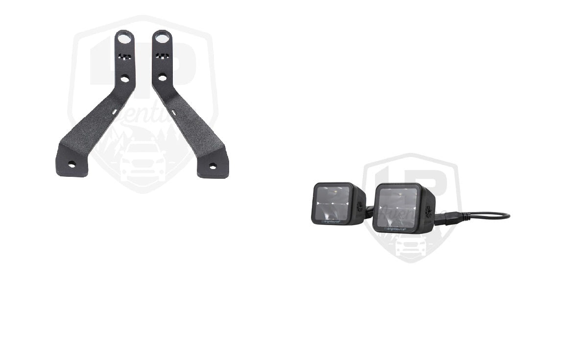 LP Aventure - Hood light brackets (Pair) - 2019-2025 Toyota RAV4 - Roam Overland Outfitters