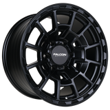 Falcon Wheels T4 17x9 in Matte Black - Roam Overland Outfitters