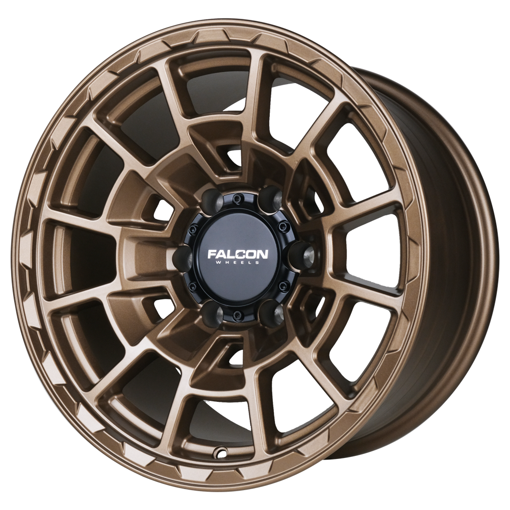 Falcon Wheels T4 17x9 in Matte Bronze - Roam Overland Outfitters