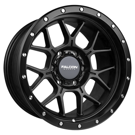 Falcon Wheel TX Titan 17x9 in Matte Black - Roam Overland Outfitters