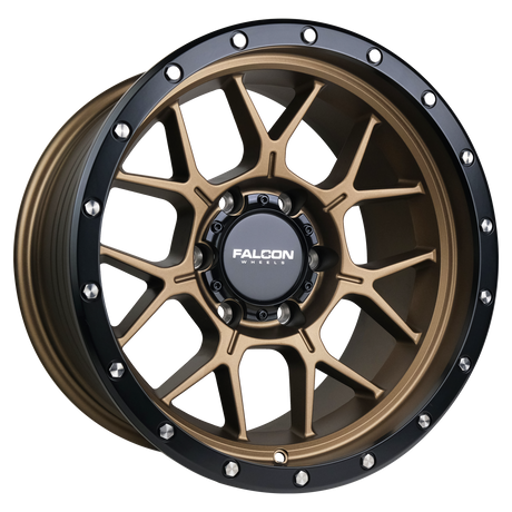 Falcon Wheel TX Titan 17x9 in Matte Bronze - Roam Overland Outfitters