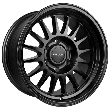 Falcon Wheels TX2 Stratos 17x9 Matte Black - Roam Overland Outfitters