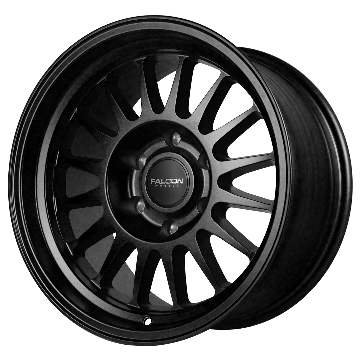 Falcon Wheels TX2 Stratos 17x9 Matte Black - Roam Overland Outfitters