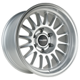 Falcon Wheels TX2 Stratos 17x9 Silver Machine - Roam Overland Outfitters