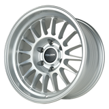 Falcon Wheels TX2 Stratos 17x9 Silver Machine - Roam Overland Outfitters