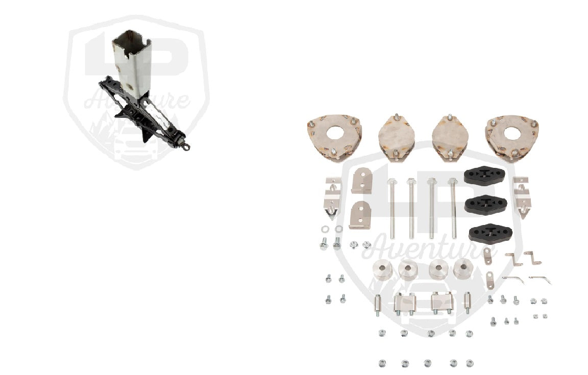 LP Aventure lift kit - Subaru Crosstrek 2018-2025/ Crosstrek Wilderness 2024+ - Roam Overland Outfitters