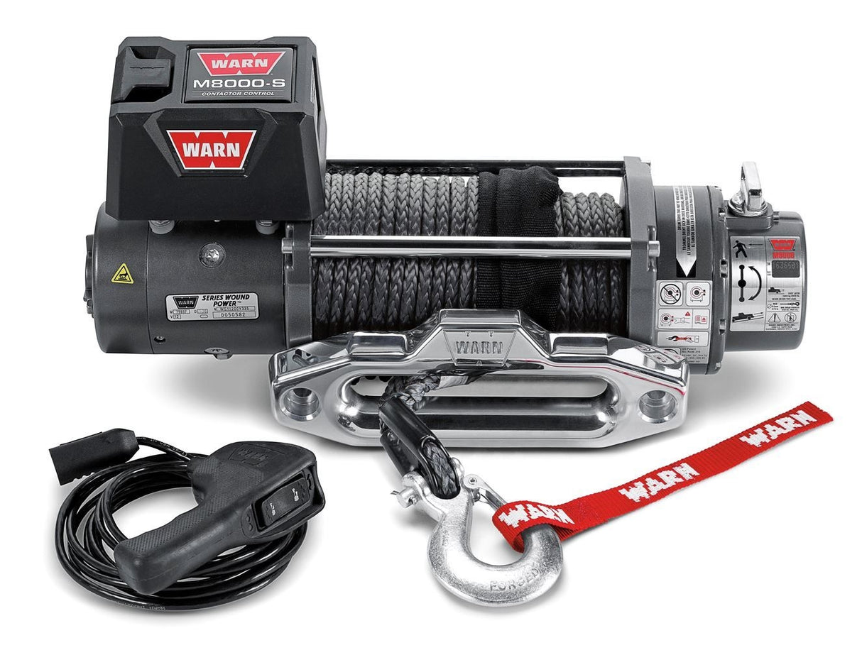 WARN M8-S Winch - Roam Overland Outfitters