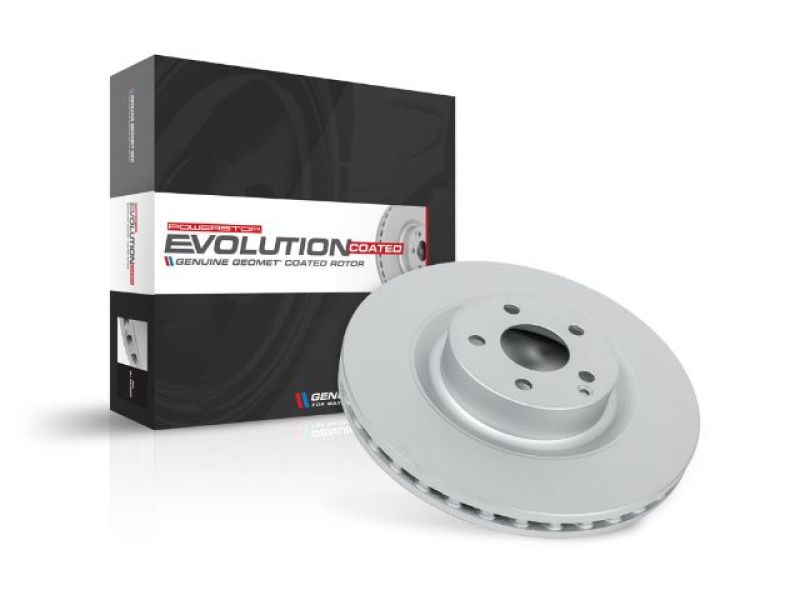 Power Stop 05-16 Ford F-450 Super Duty Front Evolution Geomet Coated Rotor - Roam Overland Outfitters