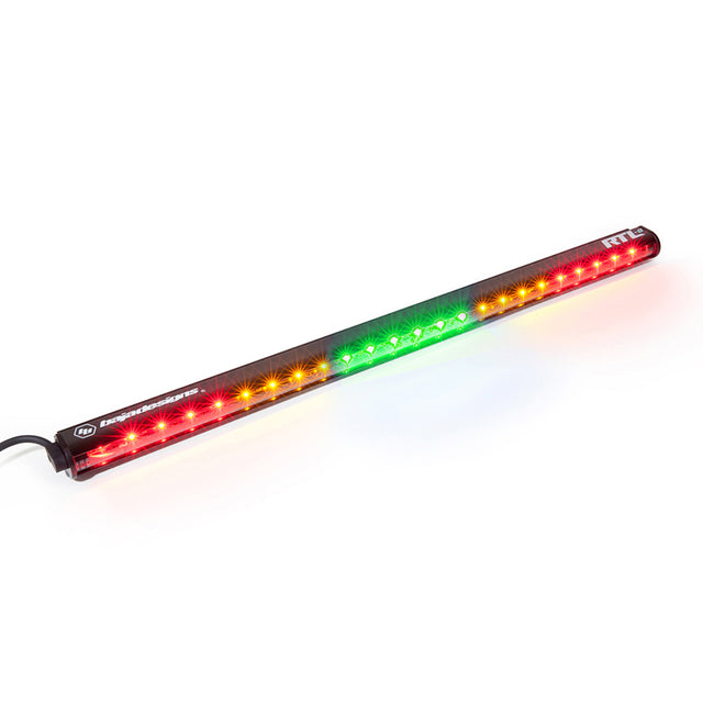 30 Inch Light Bar RTL-G Solid Amber, Green Center, Flashing Amber Baja Designs - Roam Overland Outfitters