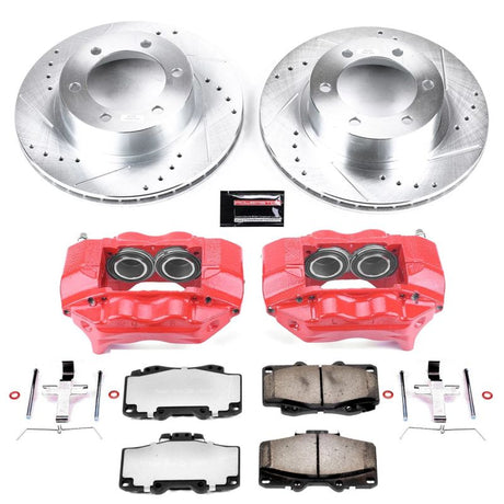 Power Stop 95-02 Toyota 4Runner Front Z36 Truck & Tow Brake Kit w/Calipers - Roam Overland Outfitters