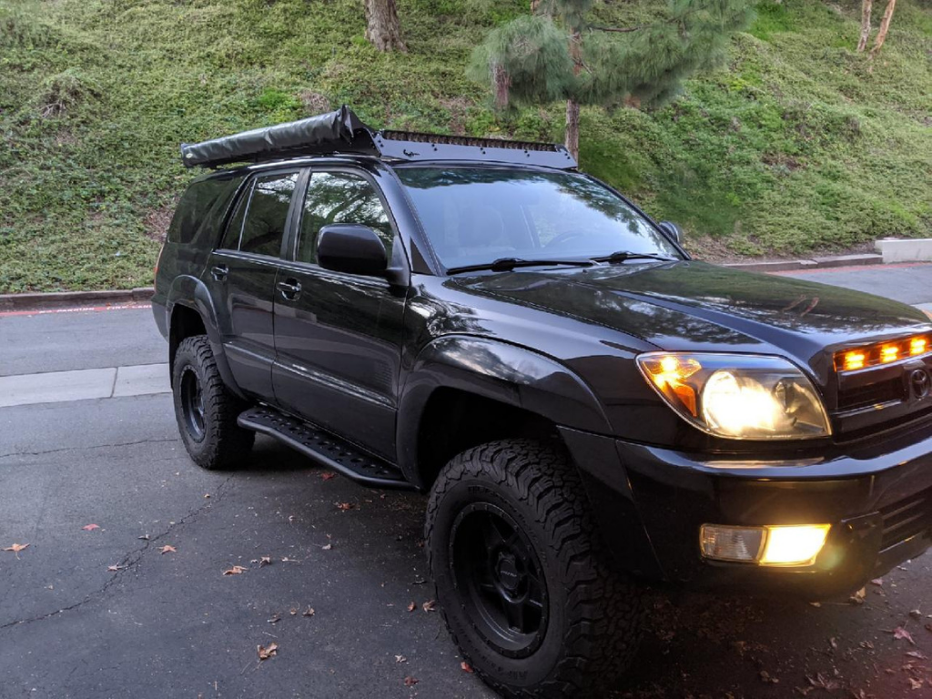 2003-2009 TOYOTA 4RUNNER STEP EDITION BOLT ON ROCK SLIDERS - Roam Overland Outfitters