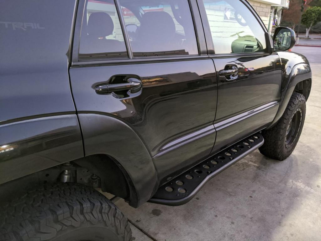 2003-2009 TOYOTA 4RUNNER STEP EDITION BOLT ON ROCK SLIDERS - Roam Overland Outfitters