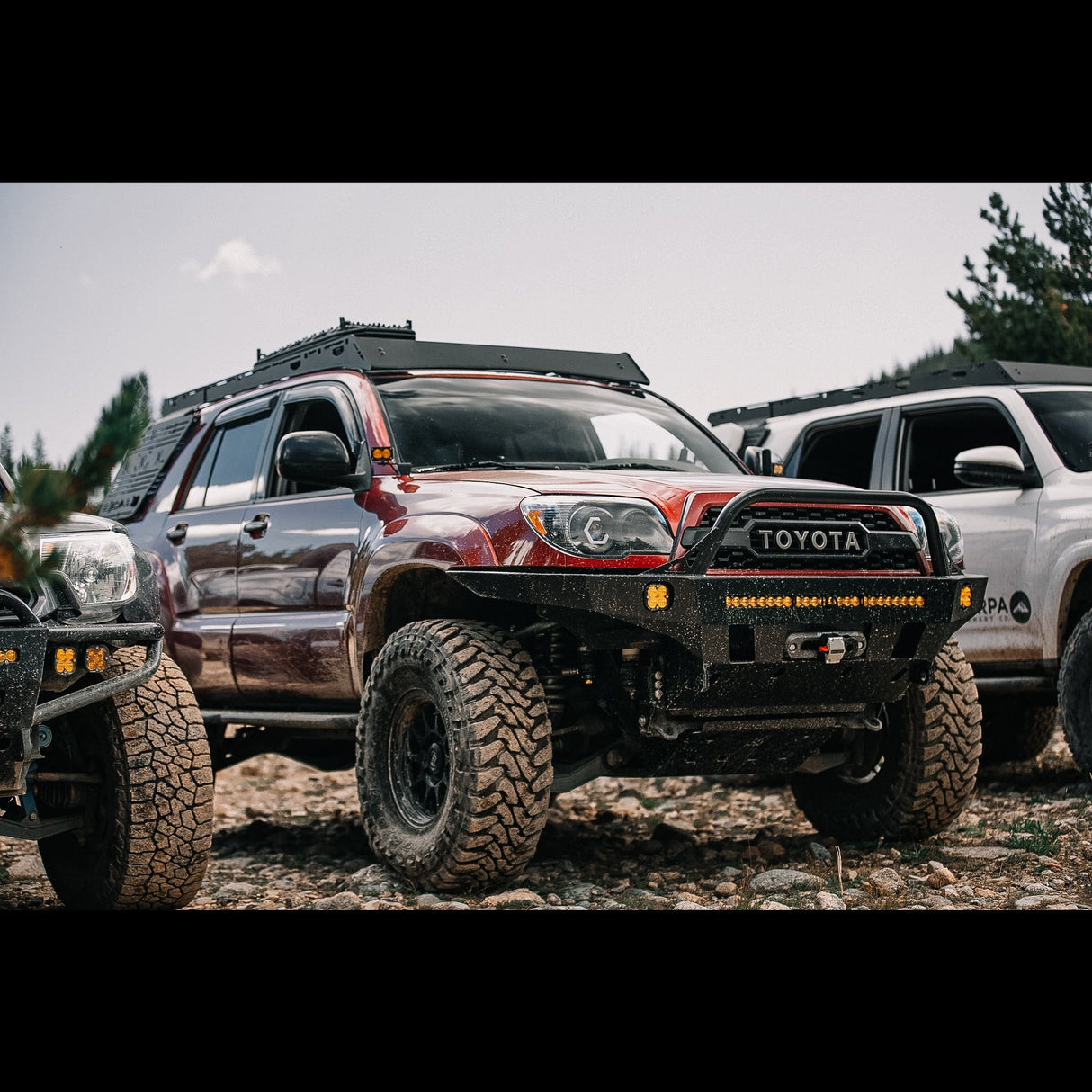 4Runner Overland Series Front Bumper / 4th Gen / 2003-2009 - Roam Overland Outfitters