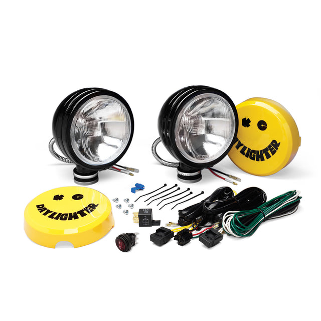 KC Hilites 6 in Daylighter Halogen - 2-Light System - 100W Spread Beam - Roam Overland Outfitters