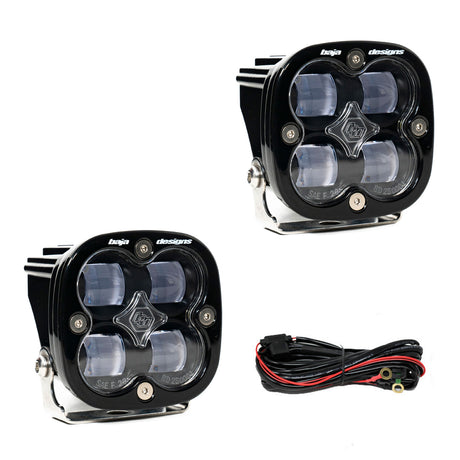 Squadron SAE Pair LED Spot Clear Baja Designs - Roam Overland Outfitters