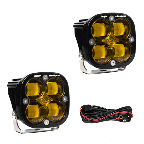Squadron SAE Pair LED Spot Amber Baja Designs - Roam Overland Outfitters