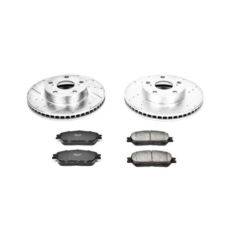 Power Stop 05-15 Toyota Tacoma Front Z23 Evolution Sport Brake Kit - Roam Overland Outfitters