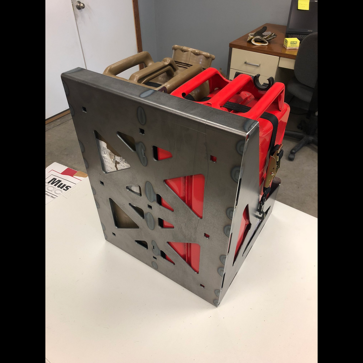 Dual Jerry Can Carrier - Roam Overland Outfitters