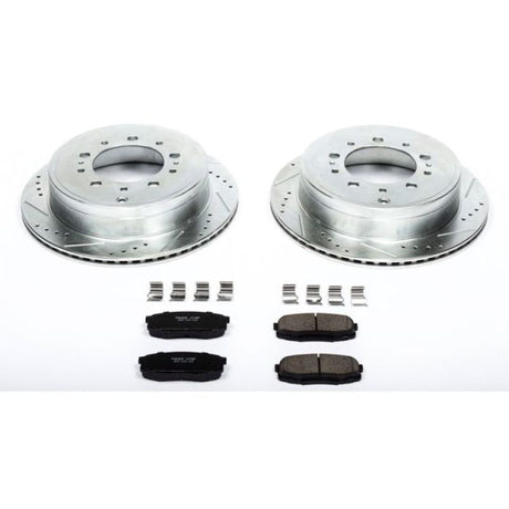 Power Stop 08-11 Lexus LX570 Rear Z23 Evolution Sport Brake Kit - Roam Overland Outfitters