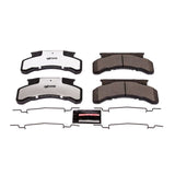 Power Stop 93-97 Chevrolet B7 Front or Rear Z36 Truck & Tow Brake Pads w/Hardware - Roam Overland Outfitters