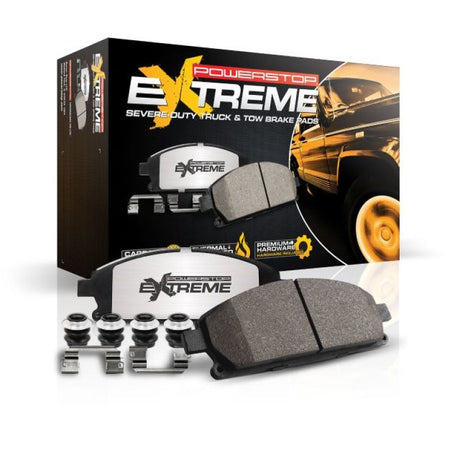 Power Stop 10-19 Lexus GX460 Rear Z36 Truck & Tow Brake Pads w/Hardware - Roam Overland Outfitters