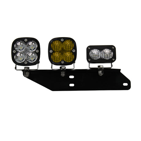 Raptor Fog Light Kit 17-18 F-150 Raptor Fog Pocket Kit Amber SAE Sportsmen Baja Designs - Roam Overland Outfitters