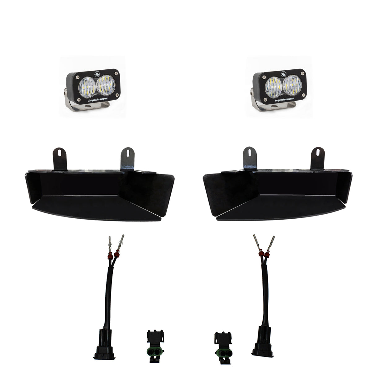 Dodge Ram Light Kit For Ram 2500/3500 19-On FPK S2 Sport W/C White Baja Designs - Roam Overland Outfitters