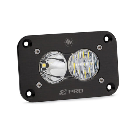 LED Work Light Flush Mount Clear Lens Driving Combo Pattern S2 Pro Baja Designs - Roam Overland Outfitters