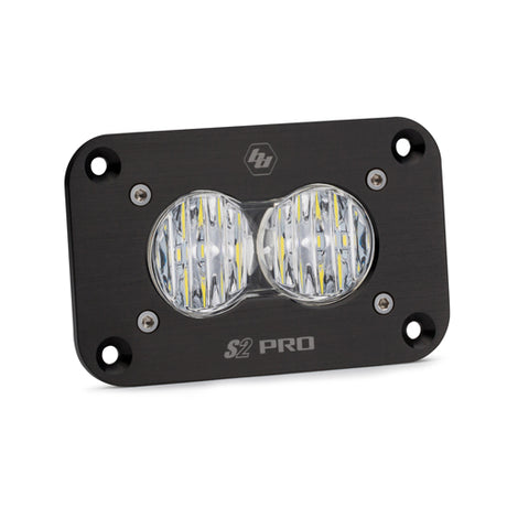 LED Work Light Flush Mount Clear Lens Wide Cornering Pattern S2 Pro Baja Designs - Roam Overland Outfitters