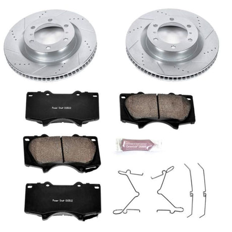 Power Stop 10-19 Lexus GX460 Front Z23 Evolution Sport Brake Kit - Roam Overland Outfitters