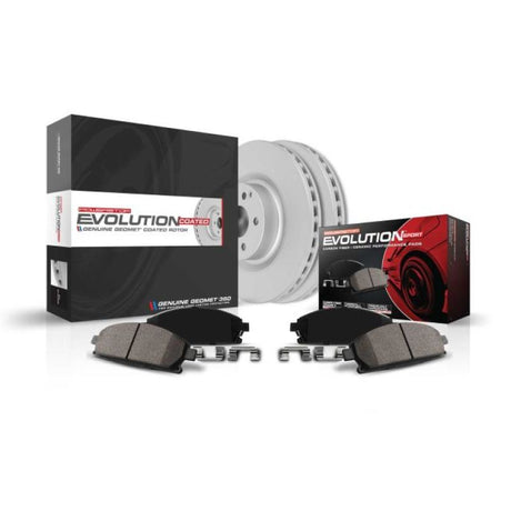 Power Stop 1997 Volvo 850 Rear Z23 Evolution Sport Coated Brake Kit - Roam Overland Outfitters