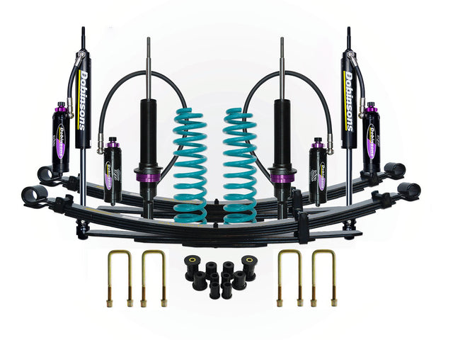 Dobinsons 1.5" to 2.0" MRR 3-Way Adjustable Suspension Kit for 2006-2015 Mitsubishi Triton ML/MN - DSSKITMRA21 - DSSKITMRA21 - Roam Overland Outfitters
