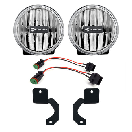 4 inch Gravity? LED G4 - 2-Light System - SAE/ECE - 10W Fog Beam - for 18-23 Jeep JL / JT Steel Bumper - Roam Overland Outfitters