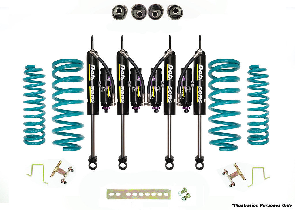 Dobinsons 3.0" MRR 3-Way Adjustable Lift Kit for Toyota Land Cruiser 80 Series 1991-97 - DSSKITMRA0022 - DSSKITMRA0022 - Roam Overland Outfitters