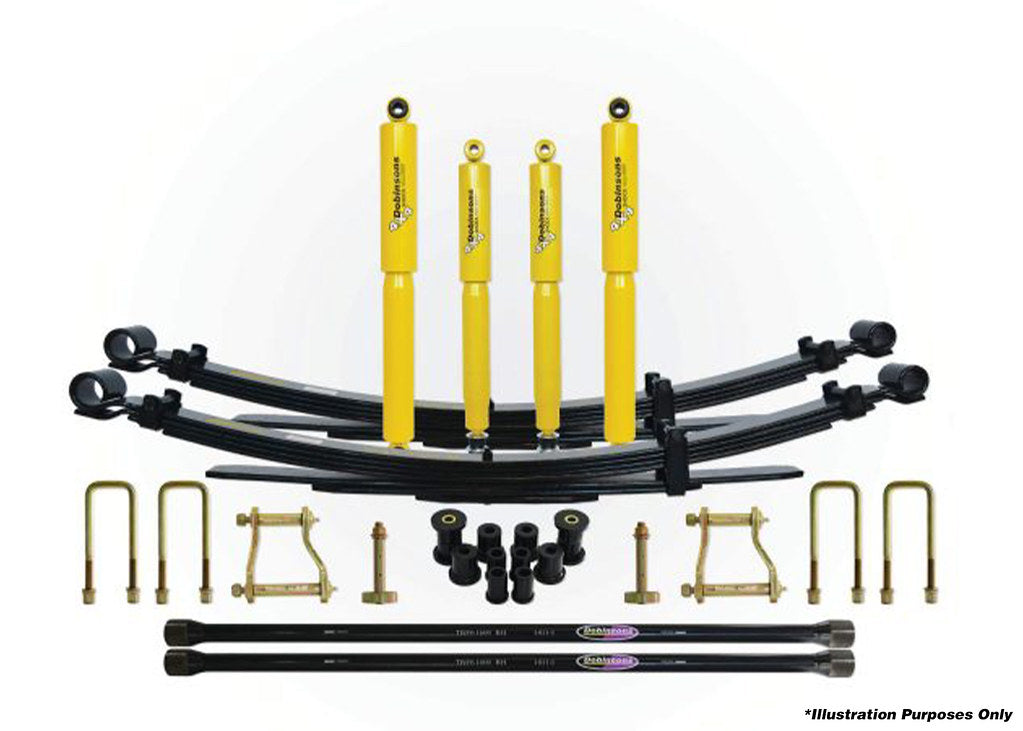 Dobinsons 1.5" Lift Kit For Mitsubishi Pajero / Montero 4-Door (Leaf rear) 1983-2001 - DSSKITPAJL4 - DSSKITPAJL4 - Roam Overland Outfitters