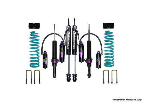 Dobinsons 1" MRR 3-Way Adjustable Suspension Kit for 2015 up Mitsubishi Triton MQ / MR with Quick Ride Rear - DSSKITMRA00211 - DSSKITMRA00211 - Roam Overland Outfitters